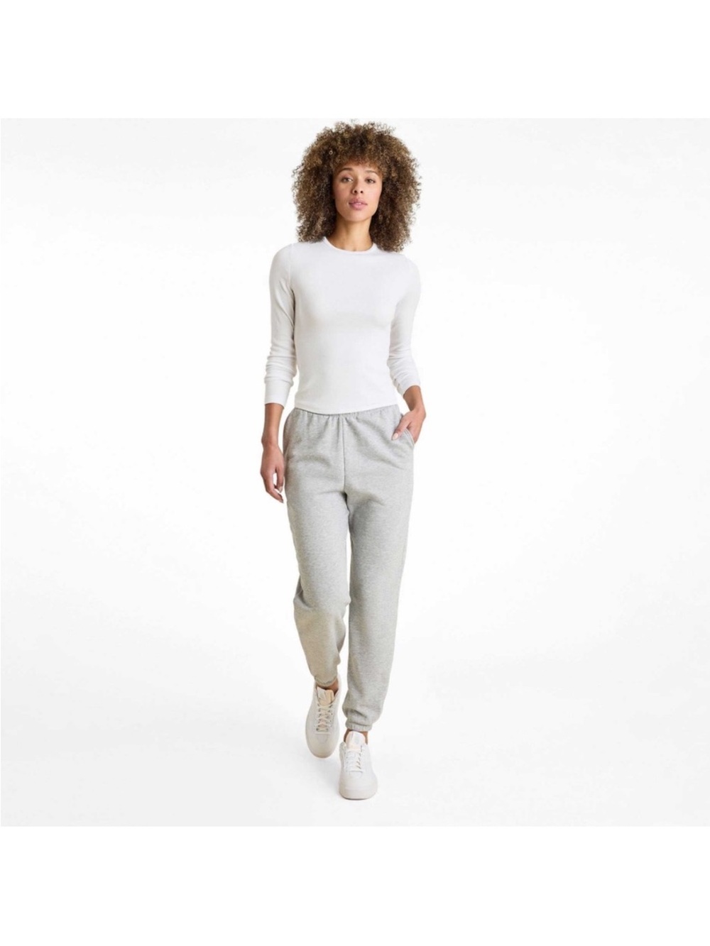 nuuds Heather gray jogger classic sweatpants, small